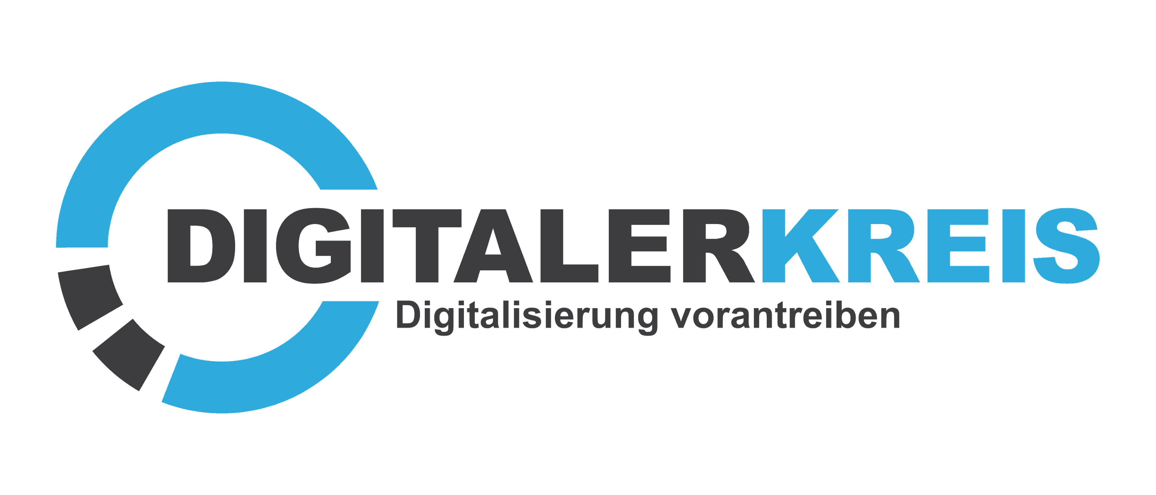 Digitaler Kreis Logo